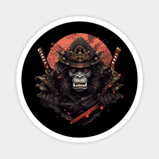 samurai gorilla Magnet